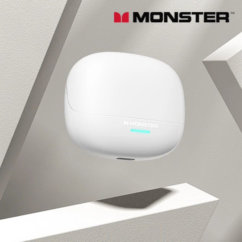 Monster MQT52 Wireless Earphones – Bluetooth 5.4 | 24Hr Battery | Gaming Mode