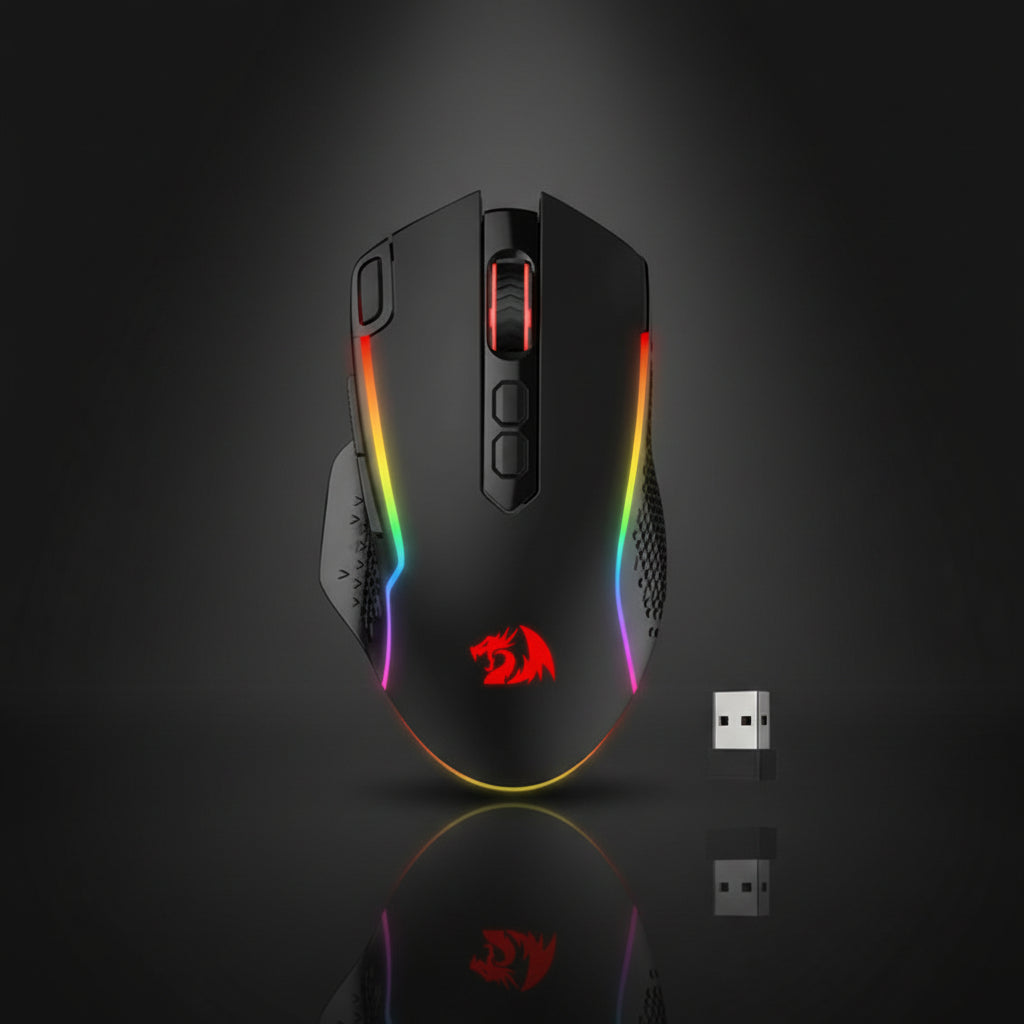 Redragon M810 Pro Wireless Gaming Mouse – 10K DPI