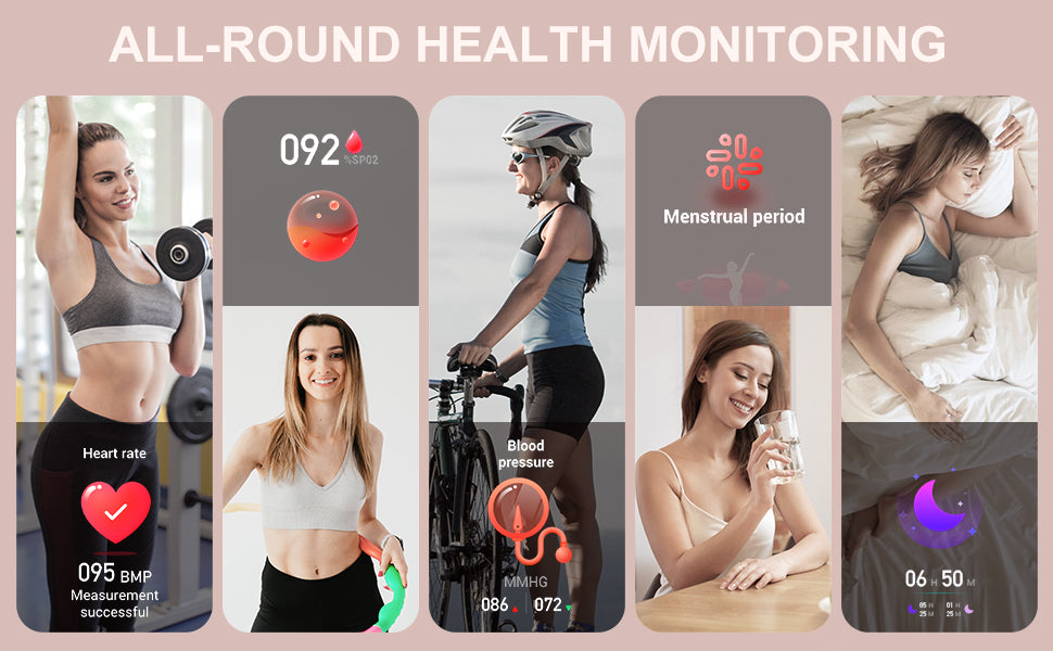 Women’s Smartwatch – 1.32" HD Display, Bluetooth Calling, Health & Fitness Tracker