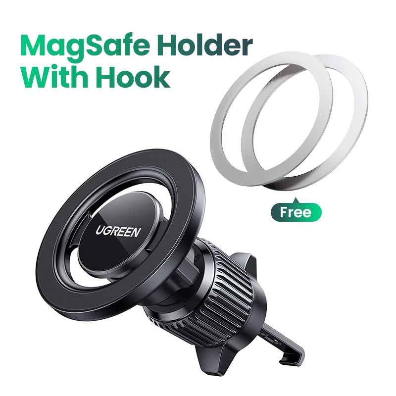 UGREEN Magnetic Car Phone Holder – MagSafe Compatible
