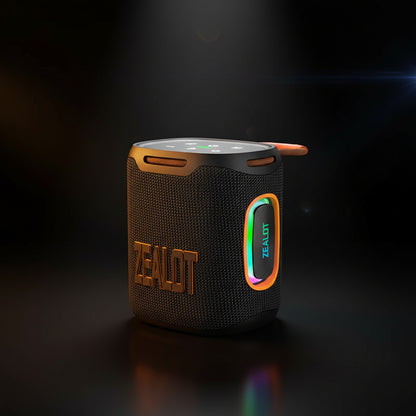ZEALOT S122 25W Portable Bluetooth Speaker – IPX6 Waterproof, HiFi Stereo, TWS, 20Hr Battery