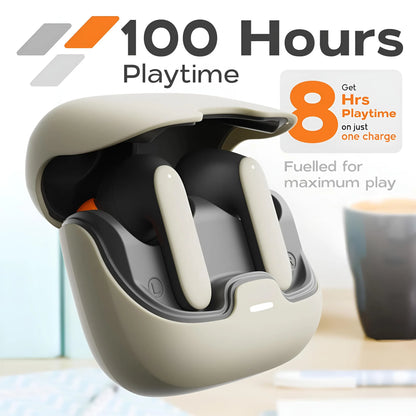 TWS Wireless Earbuds – Bluetooth 5.4, Low Latency Game Mode, Noise Reduction