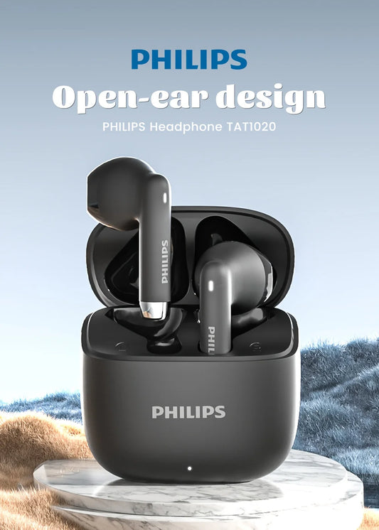 Philips Wireless Earbuds 2025 – Bluetooth 6.0, Low Latency, Sound Isolation, Built-in Mic