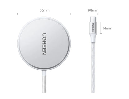 UGREEN 15W MagSafe Wireless Charger – iPhone 16 & 17 Compatible