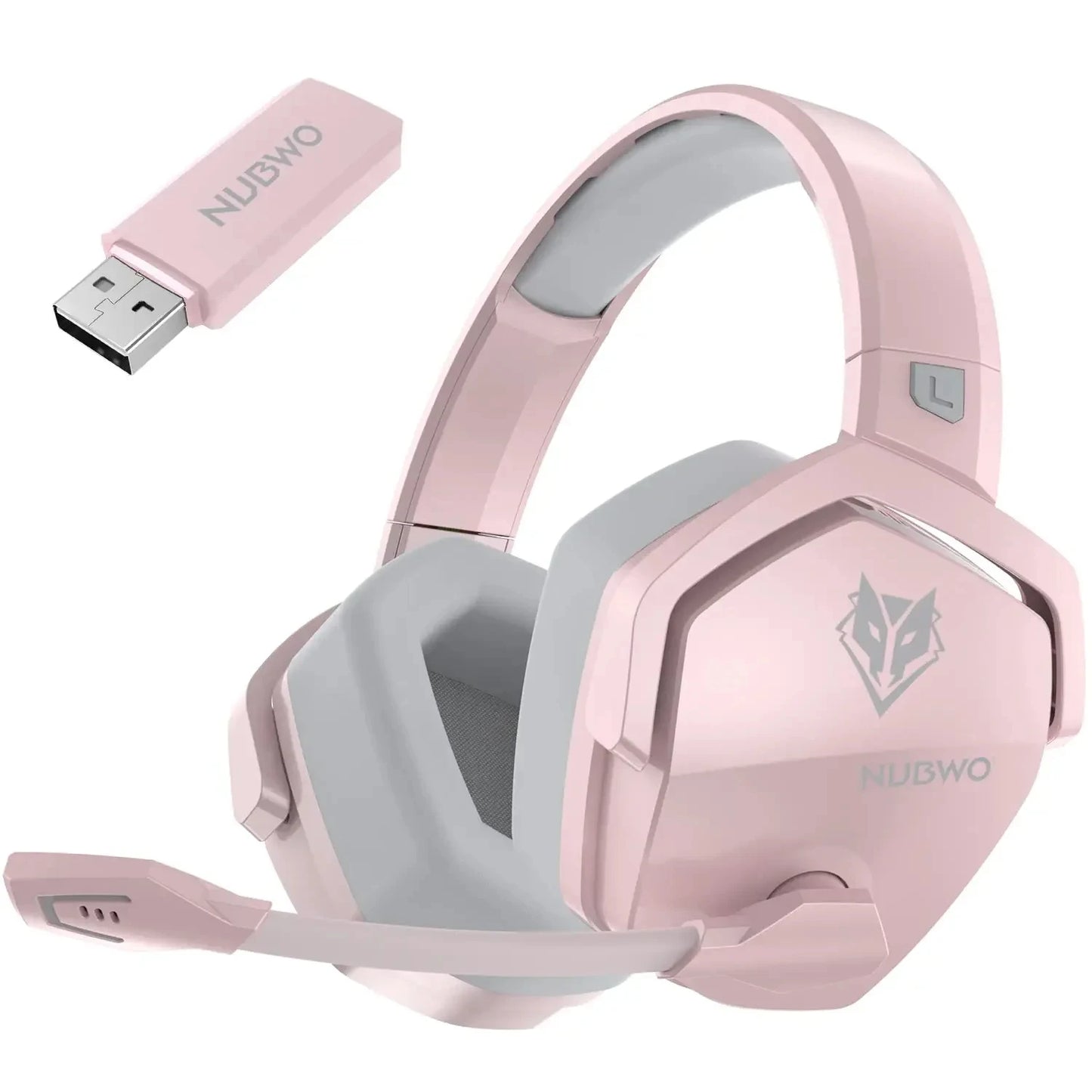 NUBWO G06 Dual Wireless Gaming Headset – 2.4G & Bluetooth, 7.1 Surround, ENC Mic, PC PS4 PS5