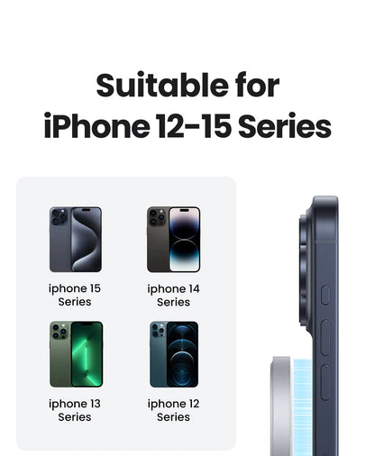 UGREEN 15W MagSafe Wireless Charger – iPhone 16 & 17 Compatible