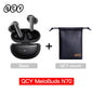 QCY MeloBuds N70 Wireless Earbuds – Adaptive ANC, LDAC Hi-Res, 50H Battery