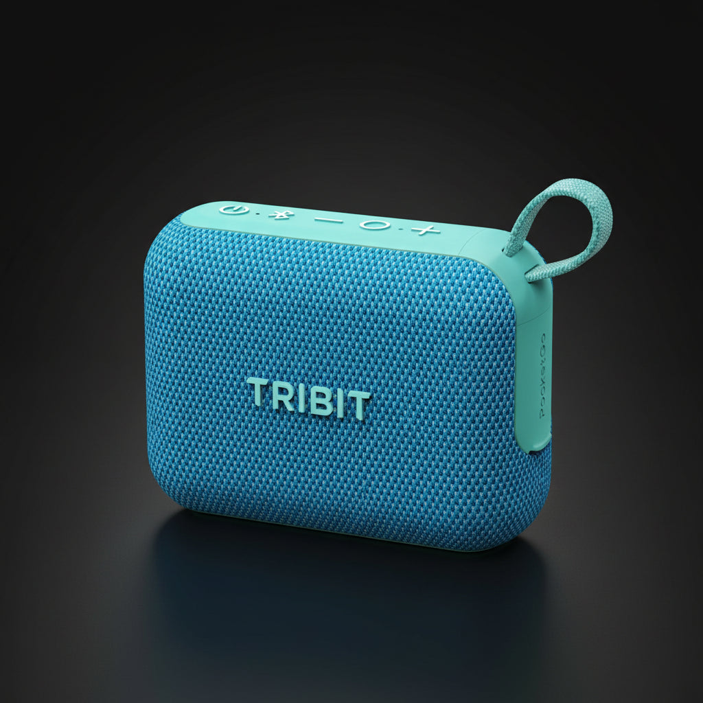 Tribit PocketGo Portable Bluetooth Speaker – IP68 Waterproof, BT 6.0, TWS, 80m Range, App EQ