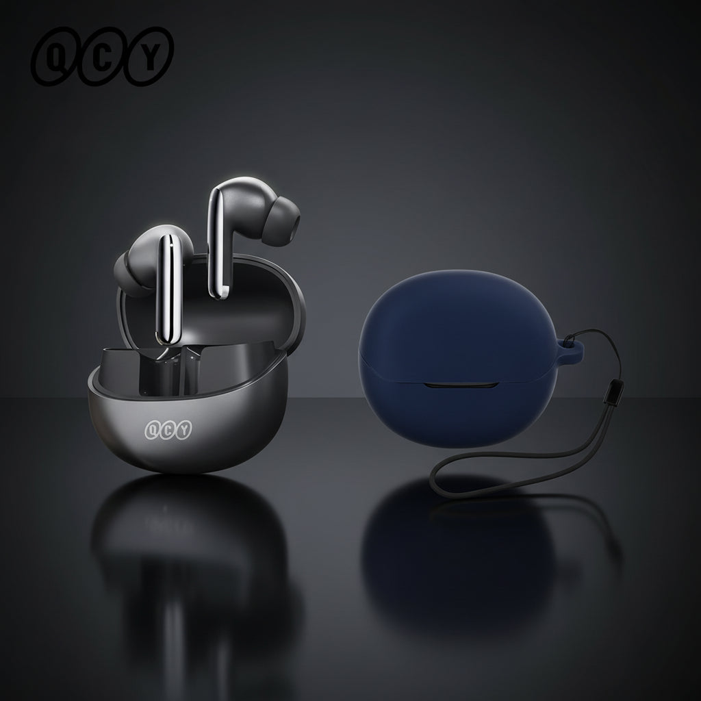 QCY MeloBuds Pro ANC Earbuds – 46dB Hybrid ANC | Hi-Res LDAC | 34Hr Battery