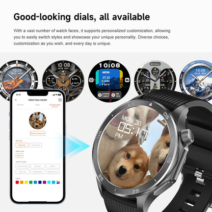 OPPO Watch X2 Smartwatch – GPS, Heart Rate, AI Voice, Bluetooth Calling