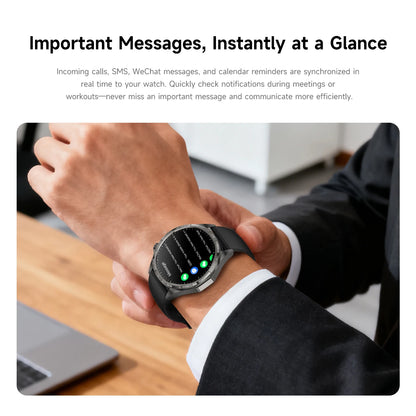 WATCH 6 Pro – AMOLED Smartwatch with GPS, Bluetooth Calling & Health Tracking