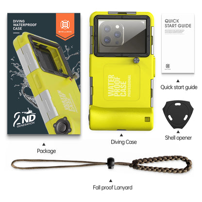 IP68 Waterproof Phone Case – 15m Depth, Universal 6.9"