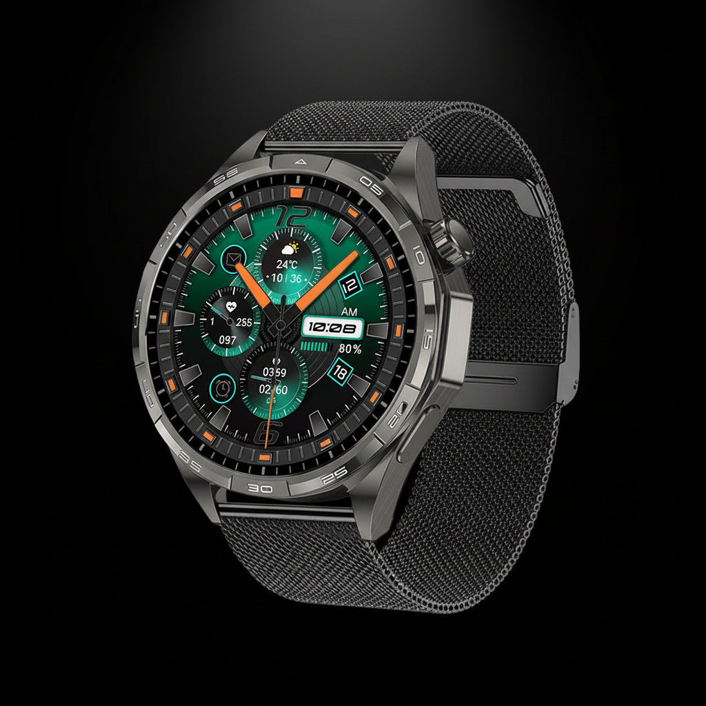 WATCH 6 Pro – AMOLED Smartwatch with GPS, Bluetooth Calling & Health Tracking