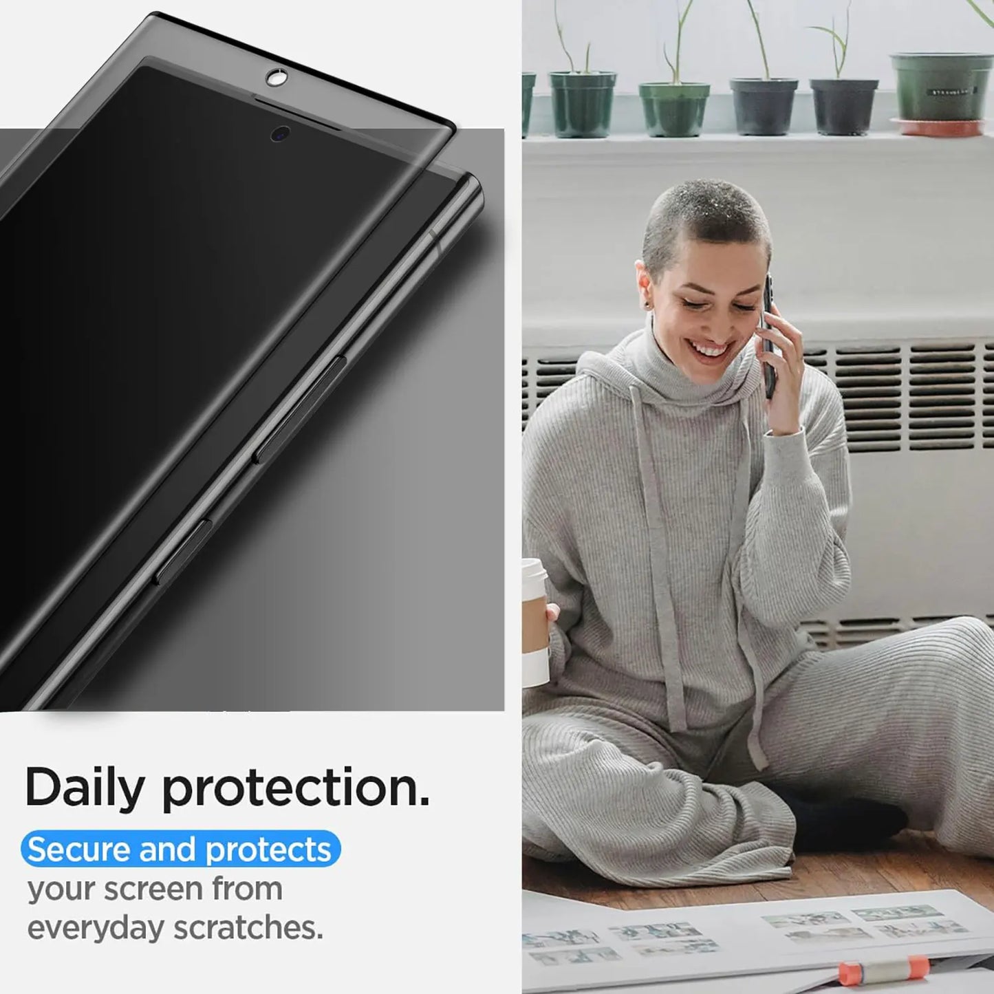 Samsung Galaxy S22 Privacy Screen Protector – Anti-Spy Tempered Glass (2-Pack)