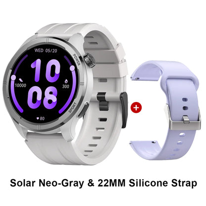 HAYLOU Solar Neo Smartwatch – 1.53" HD Display, 24H Health Monitoring, Bluetooth Calling