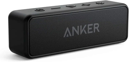 Anker Soundcore 2 Portable Bluetooth Speaker – Stereo Sound, IPX7, 24H Battery (Refurbished)