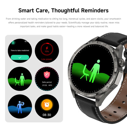 WATCH 6 Pro – AMOLED Smartwatch with GPS, Bluetooth Calling & Health Tracking