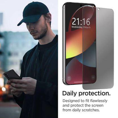 Samsung Galaxy S22 Privacy Screen Protector – Anti-Spy Tempered Glass (2-Pack)