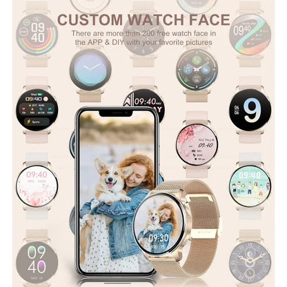 Women’s Smartwatch – 1.32" HD Display, Bluetooth Calling, Health & Fitness Tracker