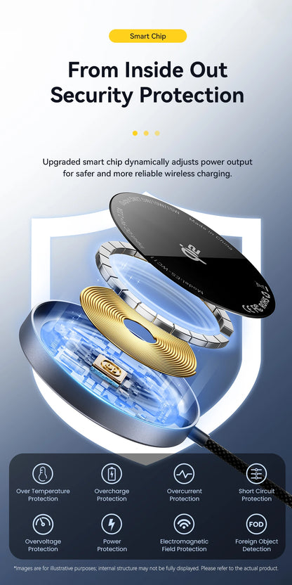 Essager 15W Qi2 Magnetic Wireless Charger Stand