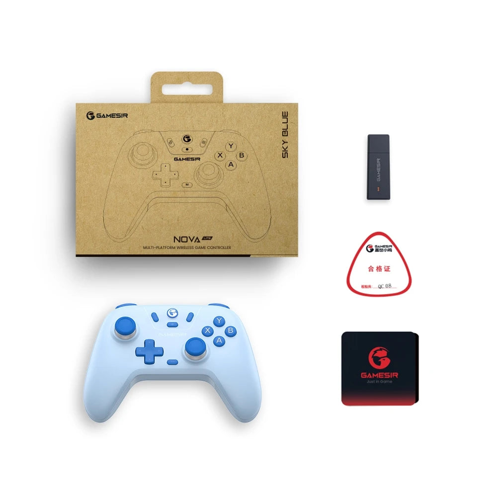 GameSir T4 Nova Lite Wireless Controller – Hall Effect, Nintendo Switch, PC, iOS, Android