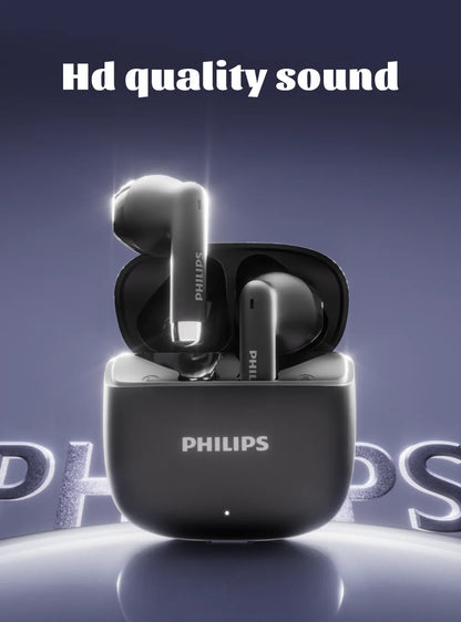 Philips Wireless Earbuds 2025 – Bluetooth 6.0, Low Latency, Sound Isolation, Built-in Mic