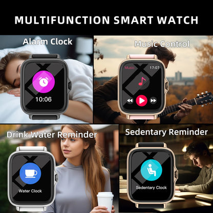 1.83" Smart Watch – Voice Calling, Sleep & Health Tracking for iPhone & Android