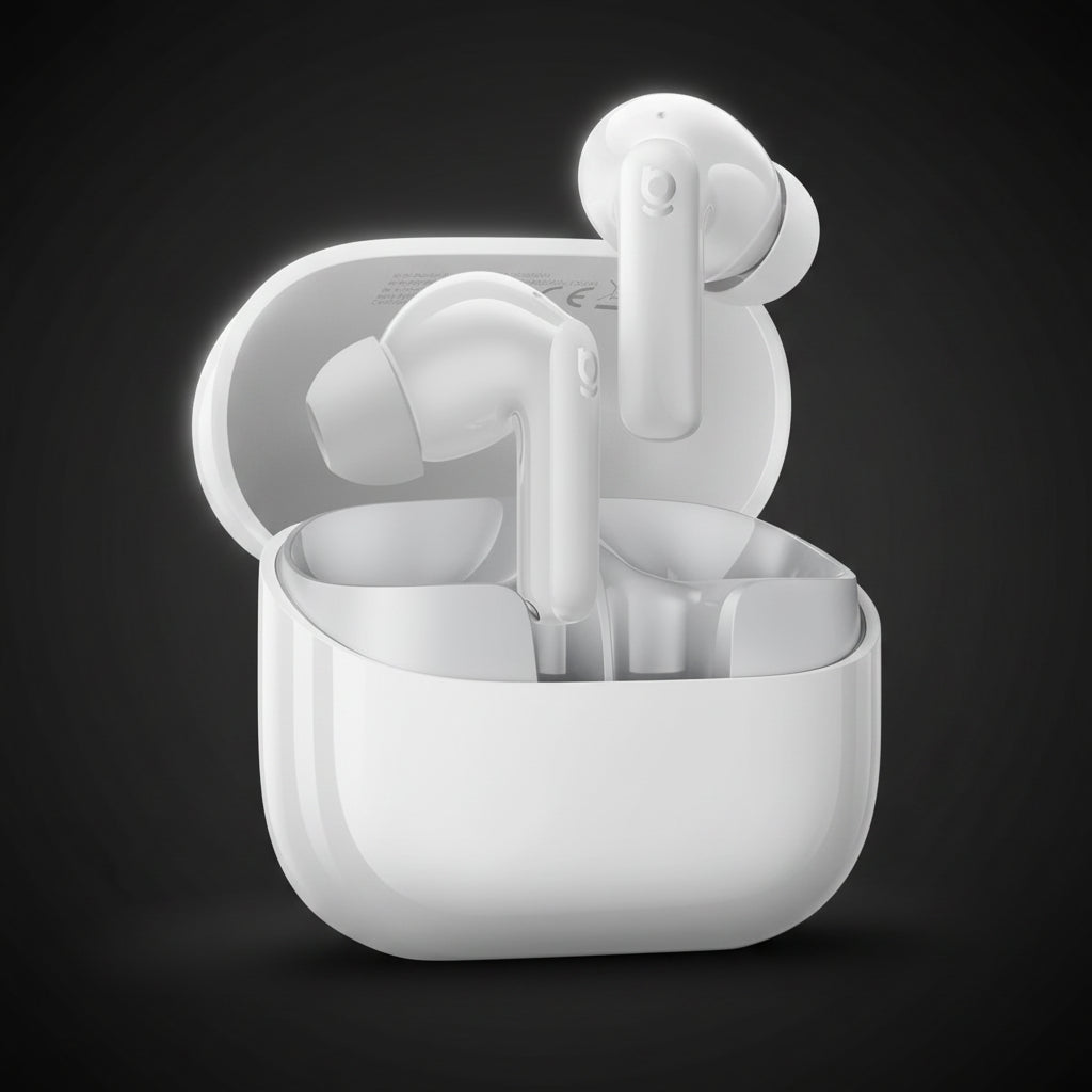Baseus Bass EP10 ANC Earbuds – -43dB Noise Cancelling, Bluetooth 6.0, 41Hr Battery, 4-Mic ENC