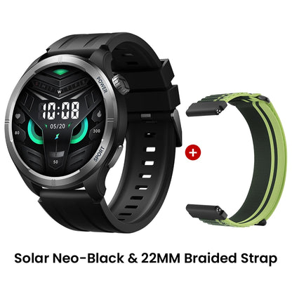 HAYLOU Solar Neo Smartwatch – 1.53" HD Display, 24H Health Monitoring, Bluetooth Calling