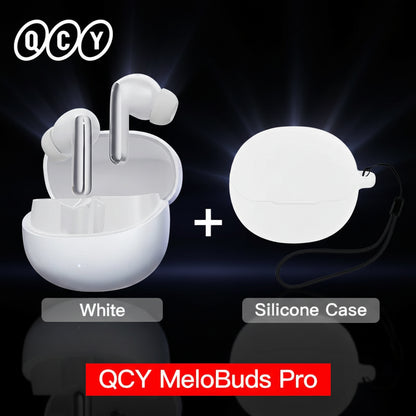 QCY MeloBuds Pro ANC Earbuds – 46dB Hybrid ANC | Hi-Res LDAC | 34Hr Battery
