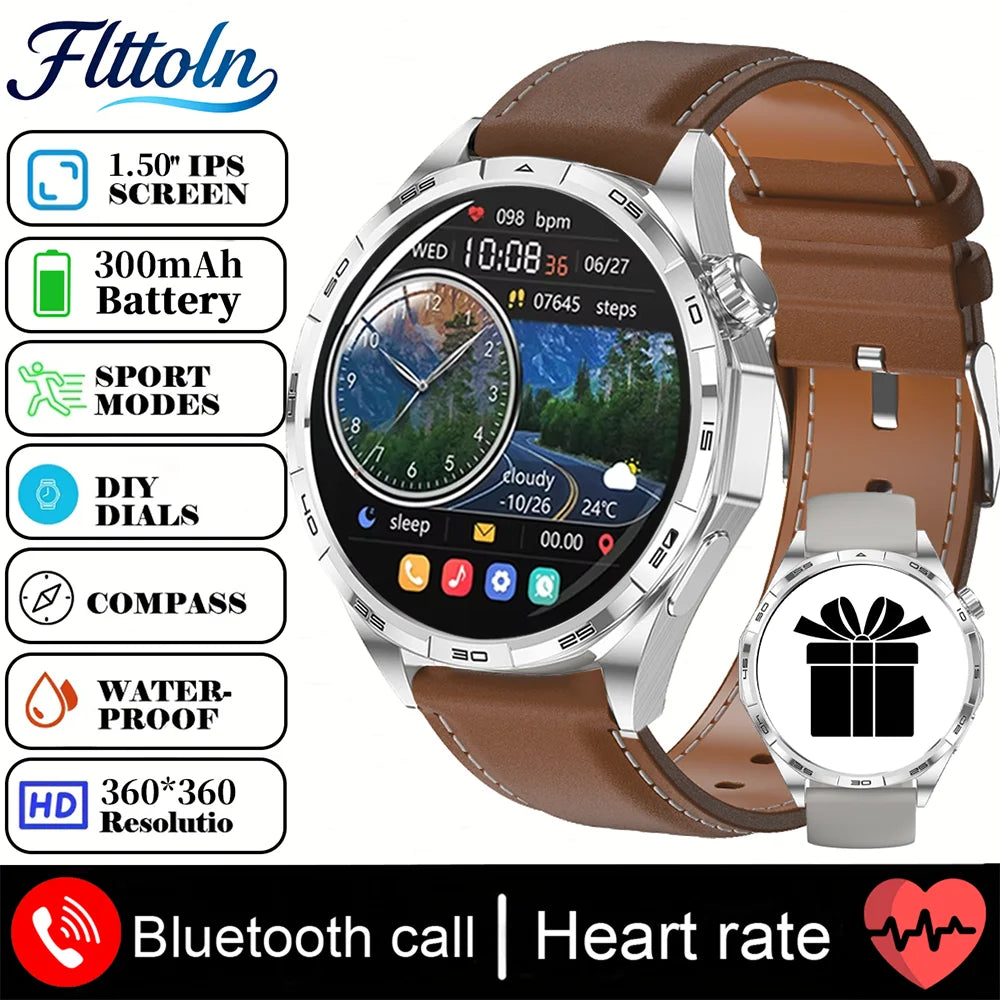 WATCH 6 Pro – AMOLED Smartwatch with GPS, Bluetooth Calling & Health Tracking