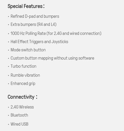 8BitDo Ultimate 2C Wireless Controller – Hall Effect, PC, Android, Steam Deck, Raspberry Pi