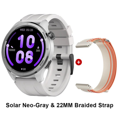 HAYLOU Solar Neo Smartwatch – 1.53" HD Display, 24H Health Monitoring, Bluetooth Calling