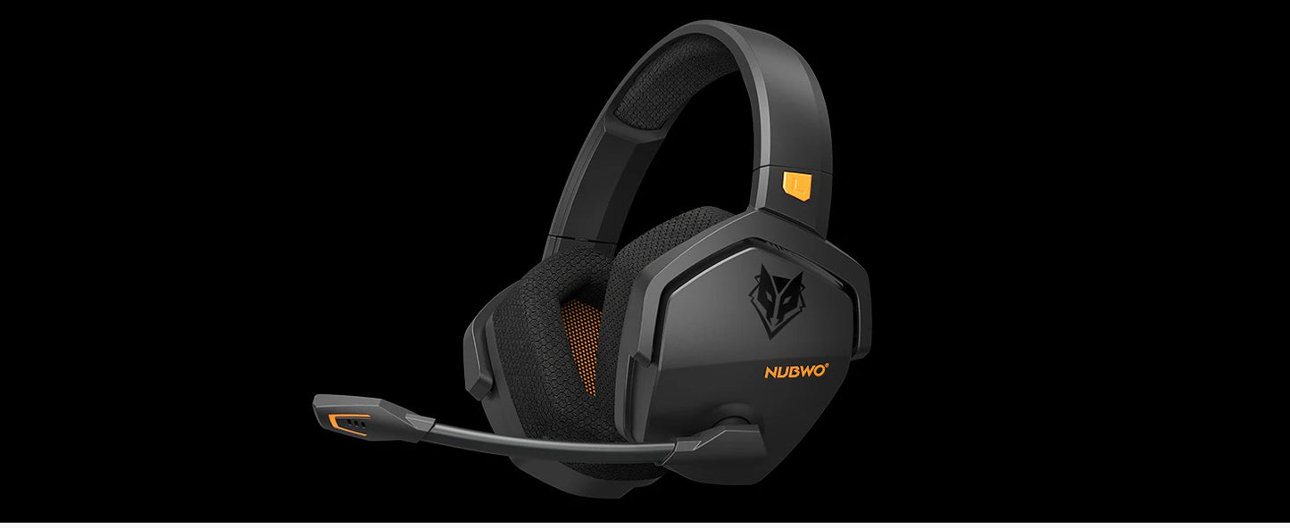 NUBWO G06 Dual Wireless Gaming Headset – 2.4G & Bluetooth, 7.1 Surround, ENC Mic, PC PS4 PS5