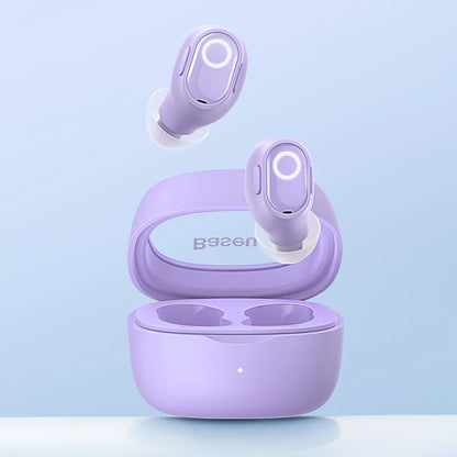Baseus WM02 True Wireless Earbuds – Bluetooth 5.3, 25Hr Battery, Built-In Mic, USB-C