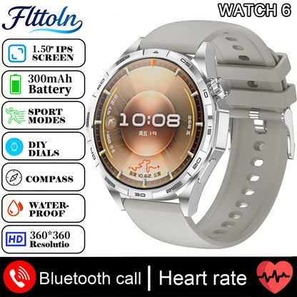 WATCH 6 Pro – AMOLED Smartwatch with GPS, Bluetooth Calling & Health Tracking