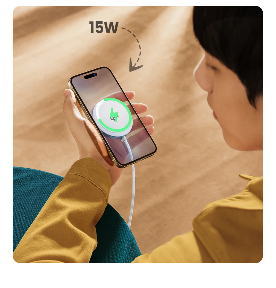 UGREEN 15W MagSafe Wireless Charger – iPhone 16 & 17 Compatible