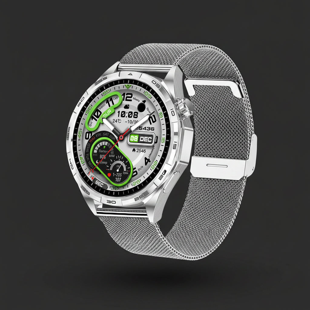 WATCH 6 Pro – AMOLED Smartwatch with GPS, Bluetooth Calling & Health Tracking