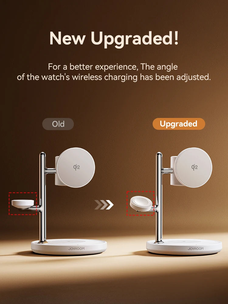 Joyroom JR-W23 Qi2 3-in-1 Wireless Charging Station