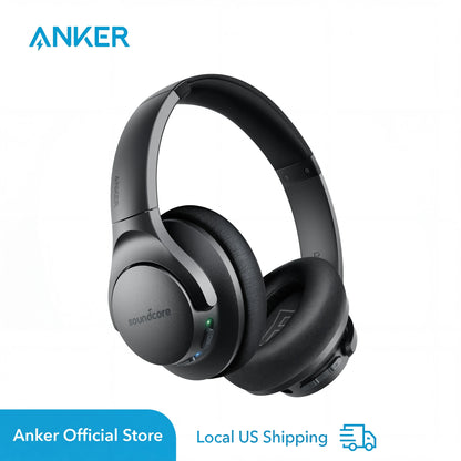 Soundcore by Anker Life Q20 Wireless Headphones – Hybrid ANC, 60H Battery (Refurbished)