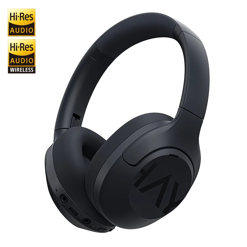 HAYLOU S30 ANC Over-Ear Headphones – 43dB Adaptive ANC, LDAC Hi-Res, 80Hr Battery, Memory Foam