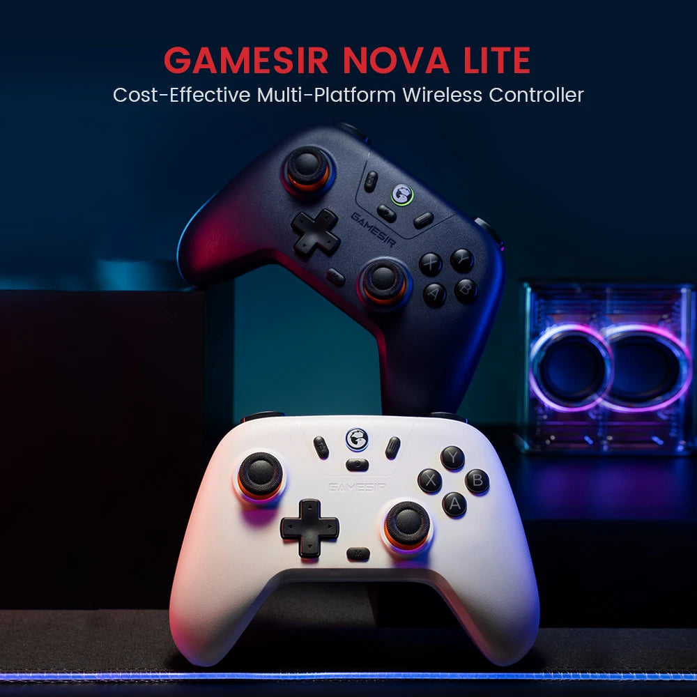 GameSir T4 Nova Lite Wireless Controller – Hall Effect, Nintendo Switch, PC, iOS, Android