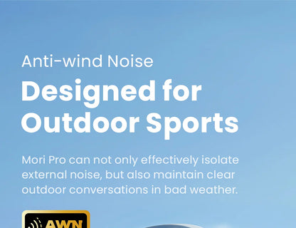 HAYLOU Mori Pro Wireless Earbuds – 43dB ANC, LDAC Hi-Res, 28H Battery