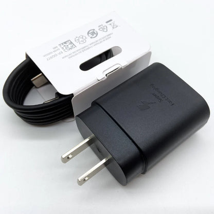 Samsung 25W Super Fast USB-C Wall Charger – Galaxy Compatible
