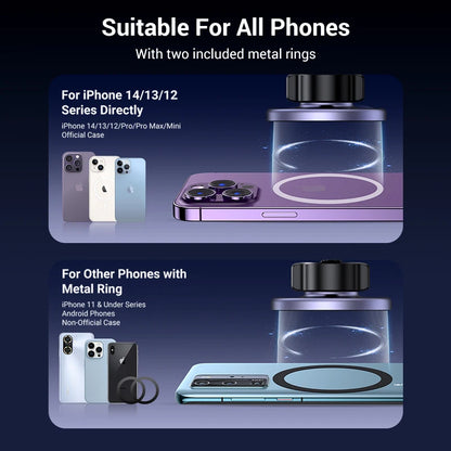 UGREEN Magnetic Car Phone Holder – MagSafe Compatible