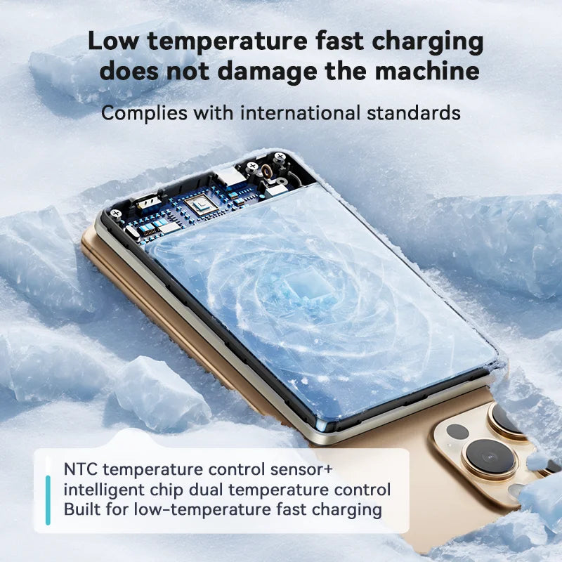 KUULAA 10,000mAh Magnetic Wireless Power Bank — 20W Fast Charging, MagSafe Compatible