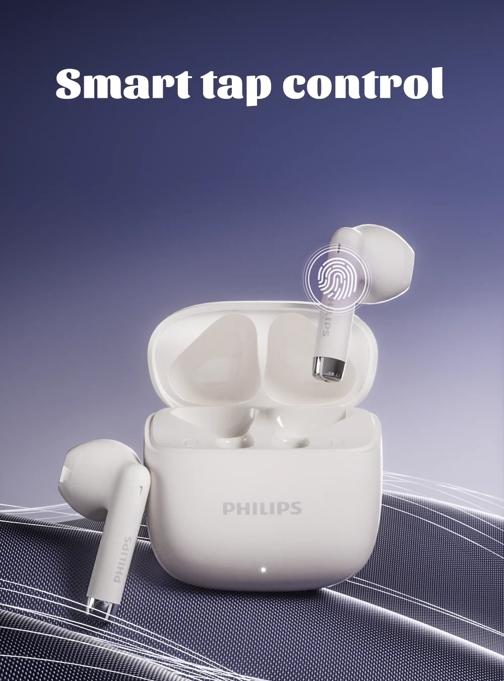 Philips Wireless Earbuds 2025 – Bluetooth 6.0, Low Latency, Sound Isolation, Built-in Mic
