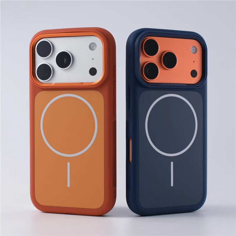 Dual-Tone MagSafe iPhone Case – Shockproof, Slim, iPhone 17 / 17 Air / 17 Pro / 17 Pro Max