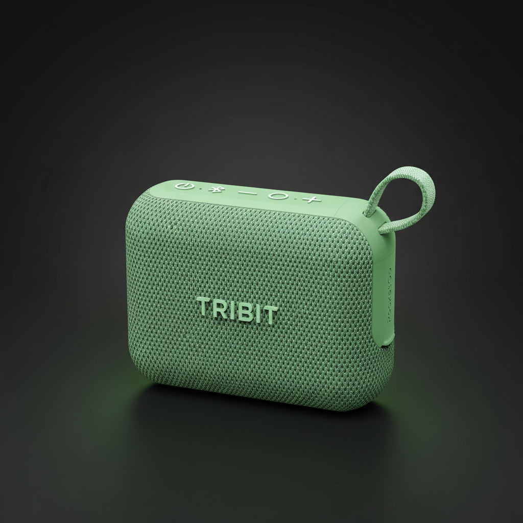 Tribit PocketGo Portable Bluetooth Speaker – IP68 Waterproof, BT 6.0, TWS, 80m Range, App EQ