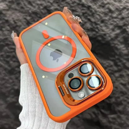 MagSafe Shockproof iPhone Case with Glass Lens Protector – iPhone 11 to 17 Pro Max